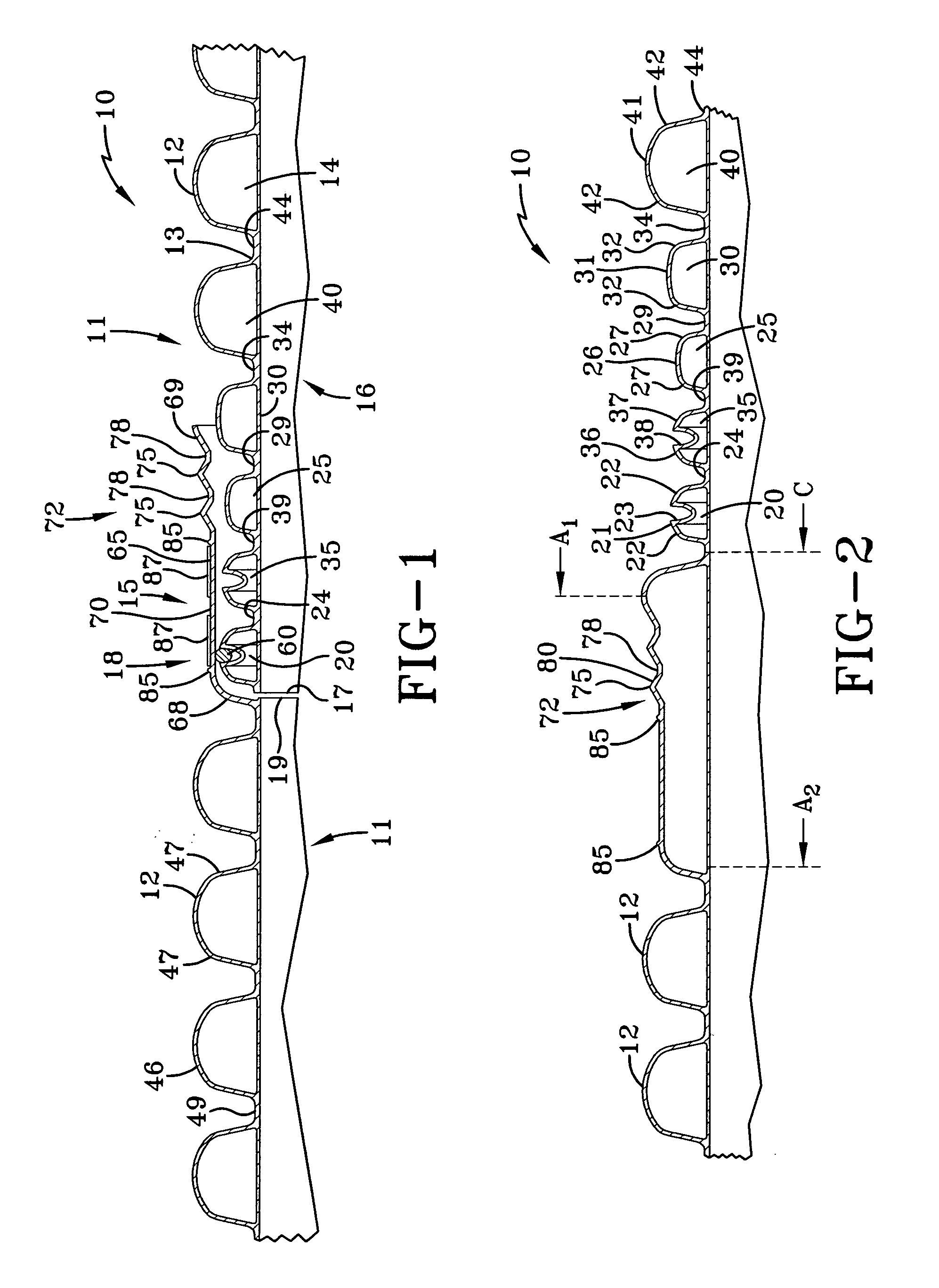 In-line coupling pipe