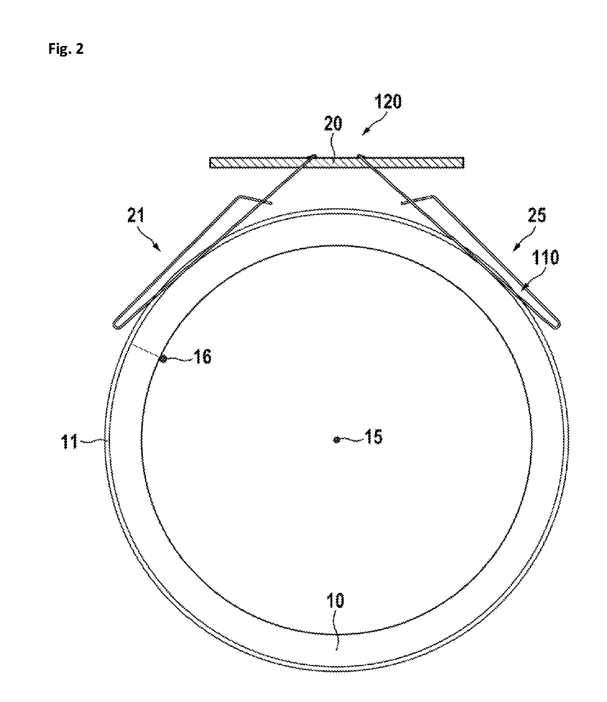 Stabilized gold wire brush for sliprings