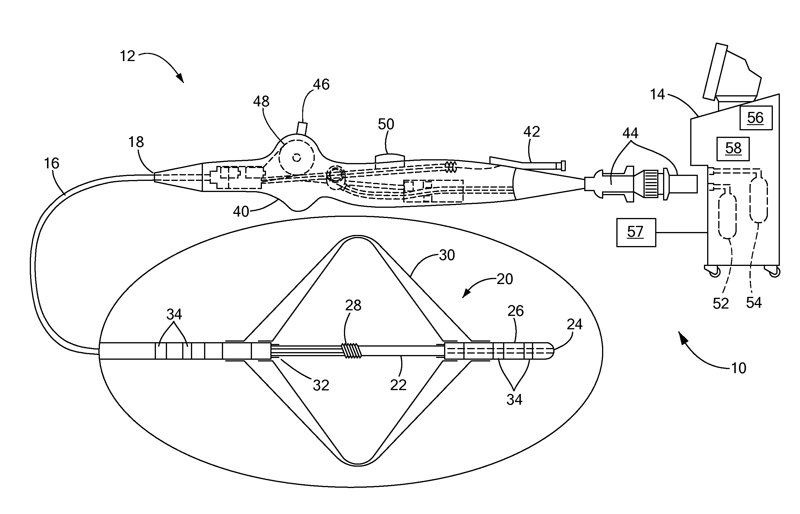 Impedance detection of venous placement of multi-electrode catheters