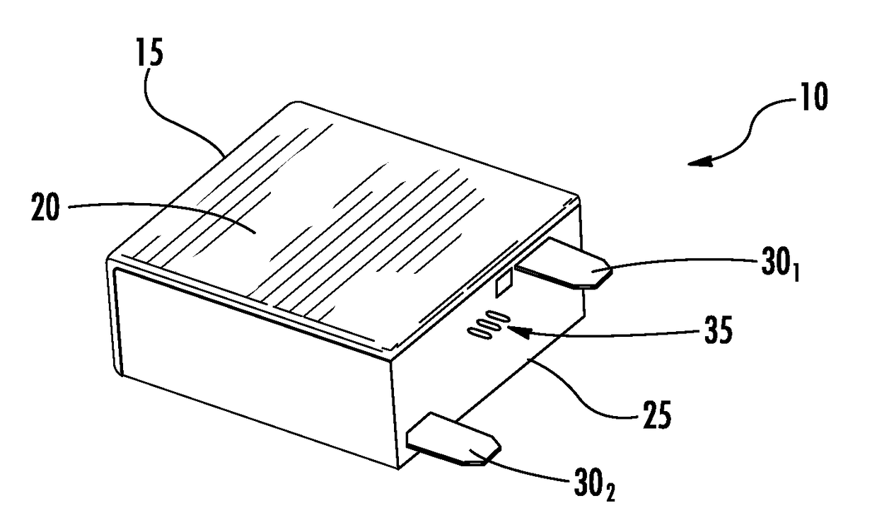 Thermal metal oxide varistor circuit protection device