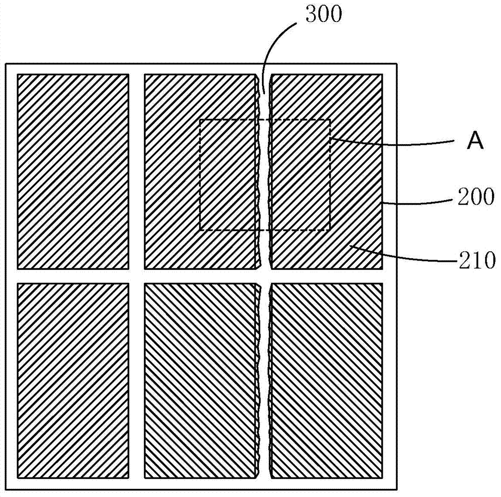 tft substrate group and its manufacturing method