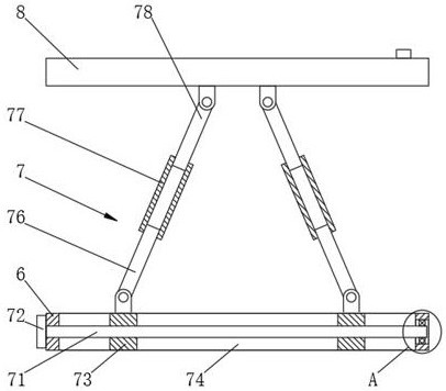 Multimedia teaching device for open class teaching