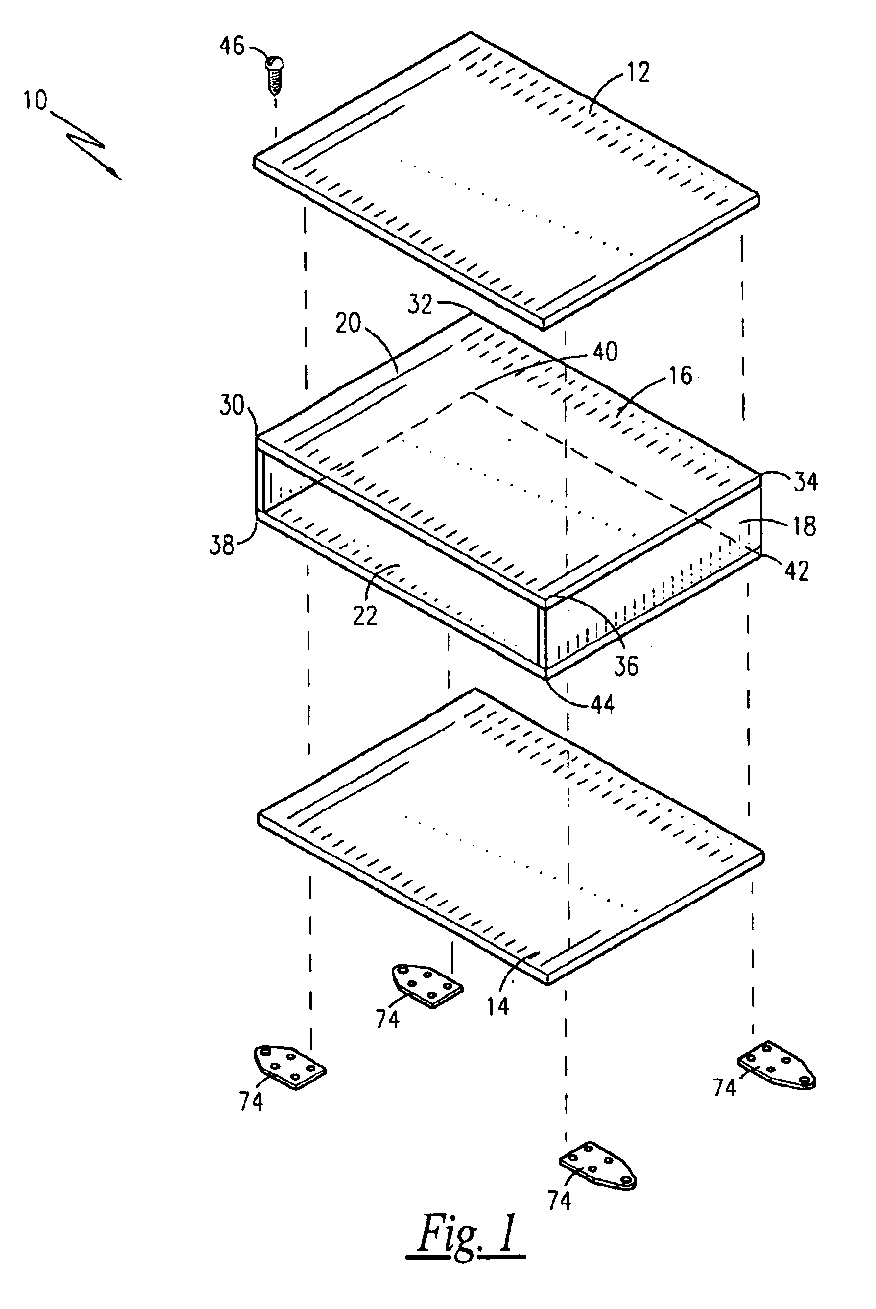 Truck bed tool box system