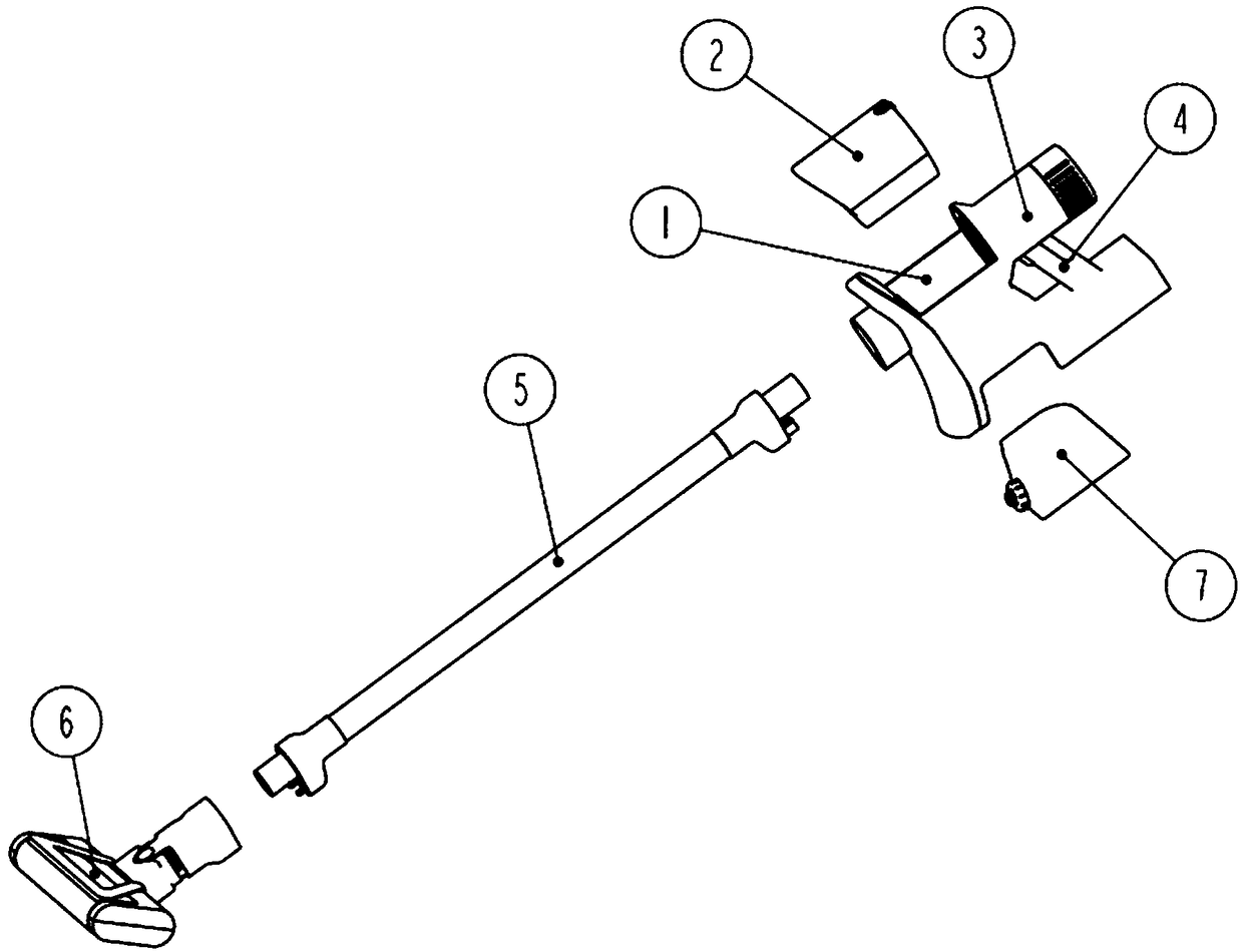 Connecting rod dust collection equipment