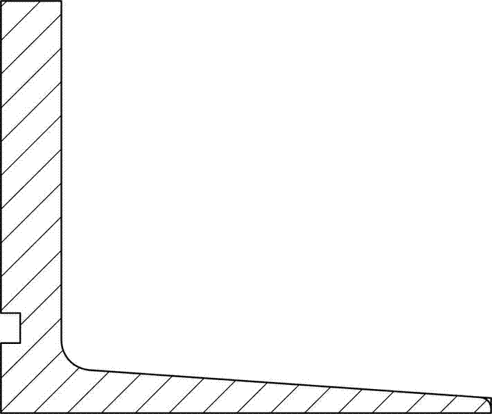 Process for controlling machining deformation of L-shaped aluminum alloy thin-wall end frames