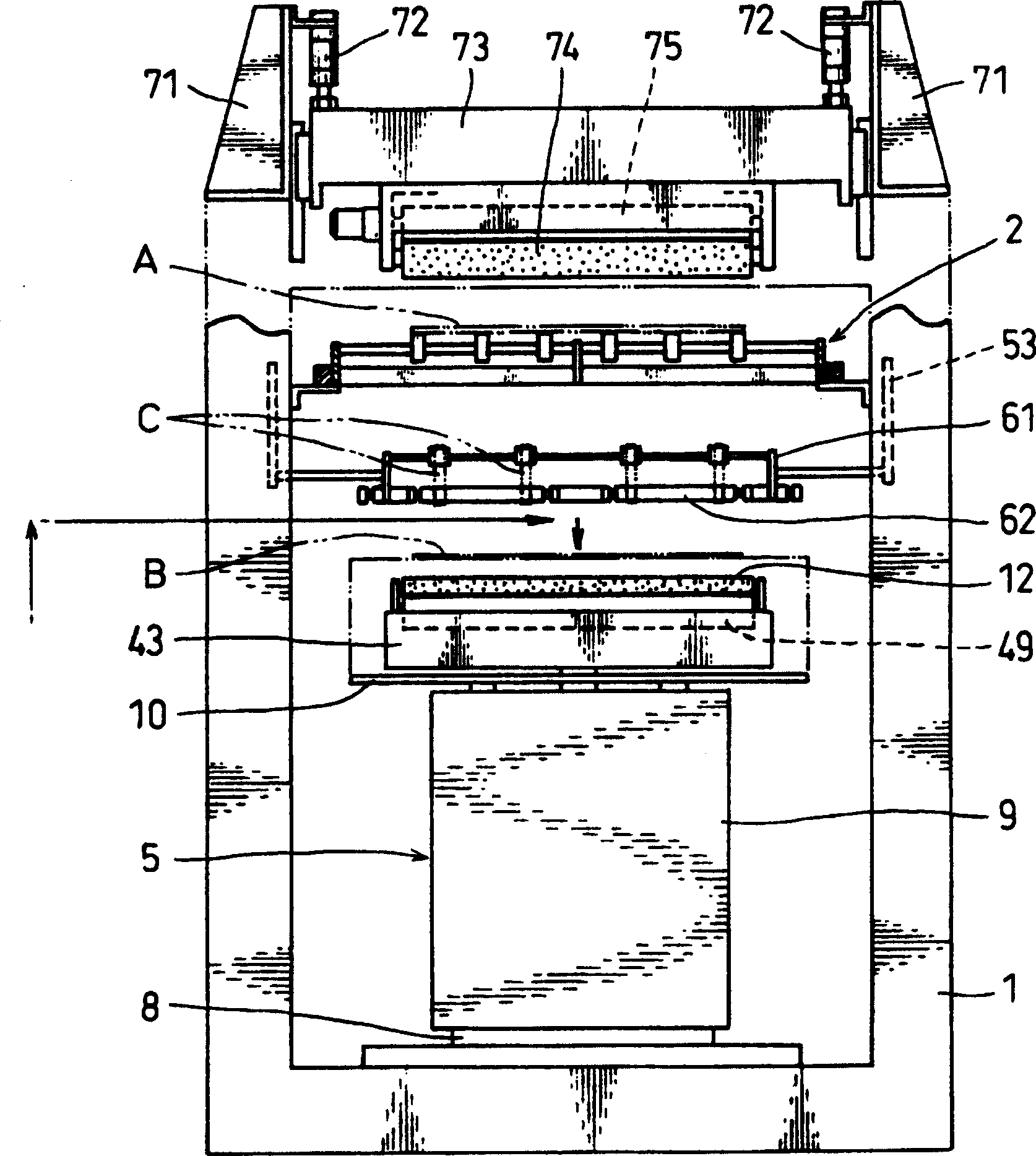 Method and device of adhering polarizer onto substrate