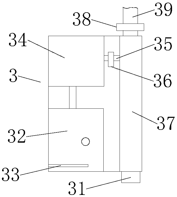 Mobile phone glass AF membrane surface defect detection device and detection method