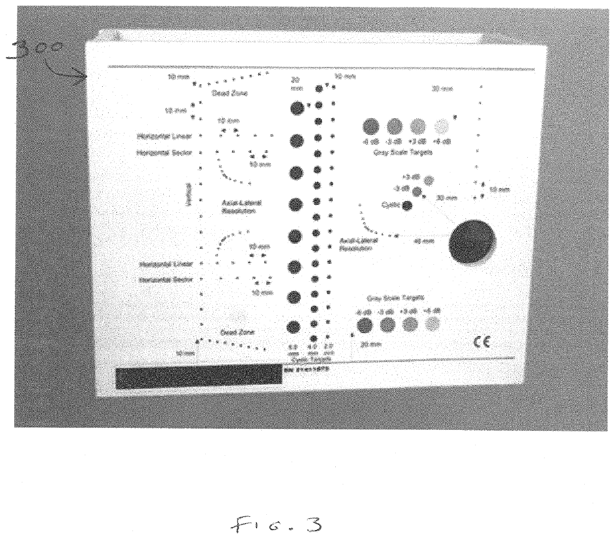 Testing system for ultrasonic imaging system