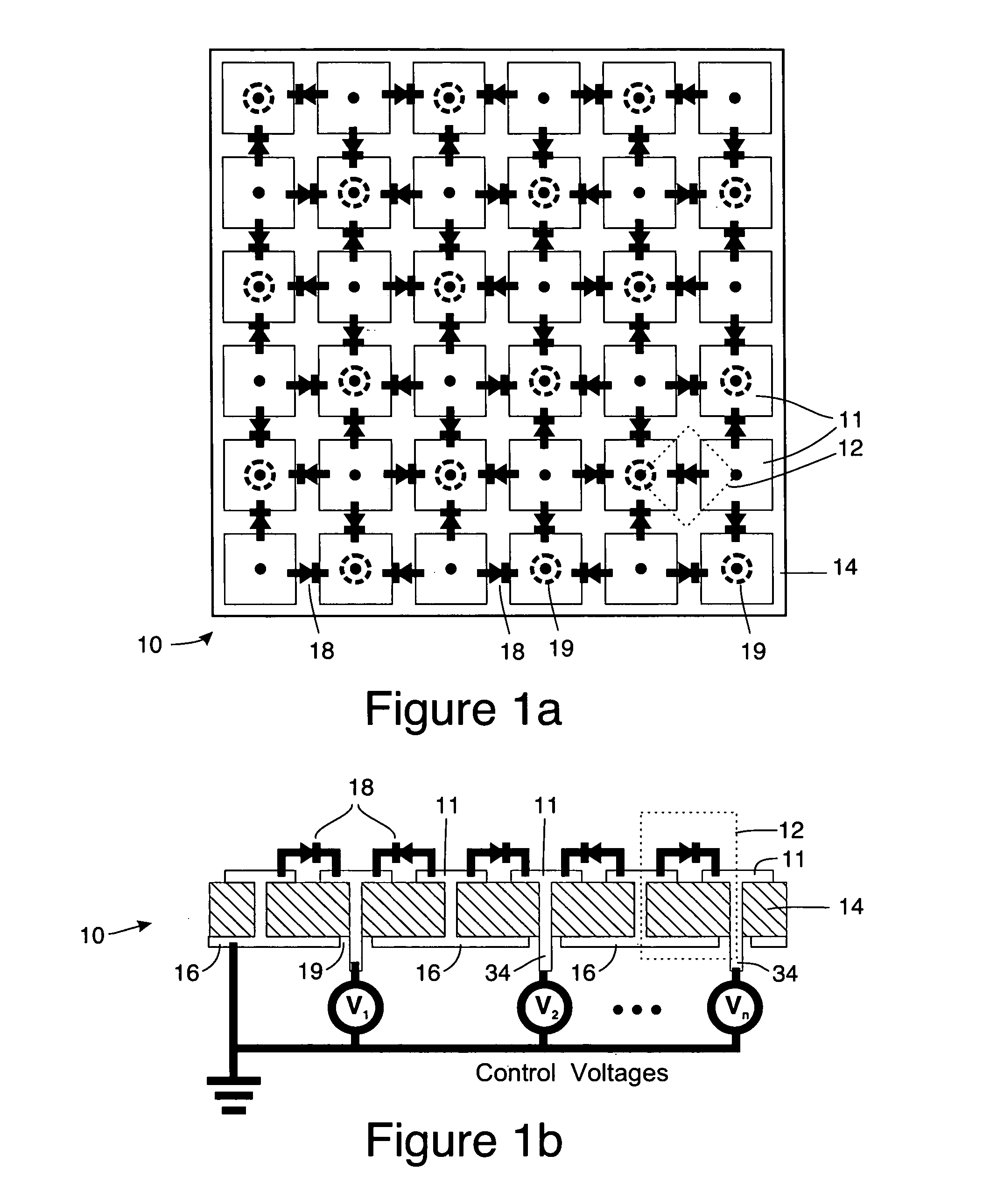 Adaptive beam forming antenna system using a tunable impedance surface