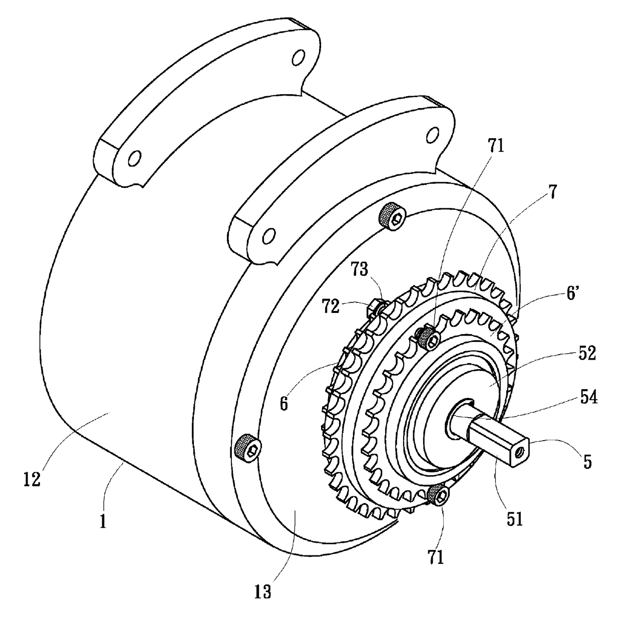 Compound power mechanism and electric bicycle