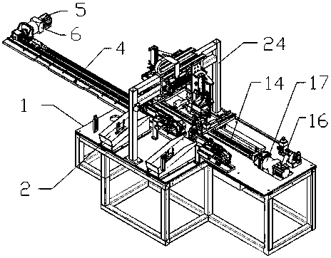 Automatic oiling device for slide rail and its operation method