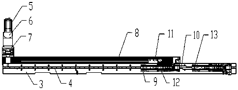 Automatic oiling device for slide rail and its operation method