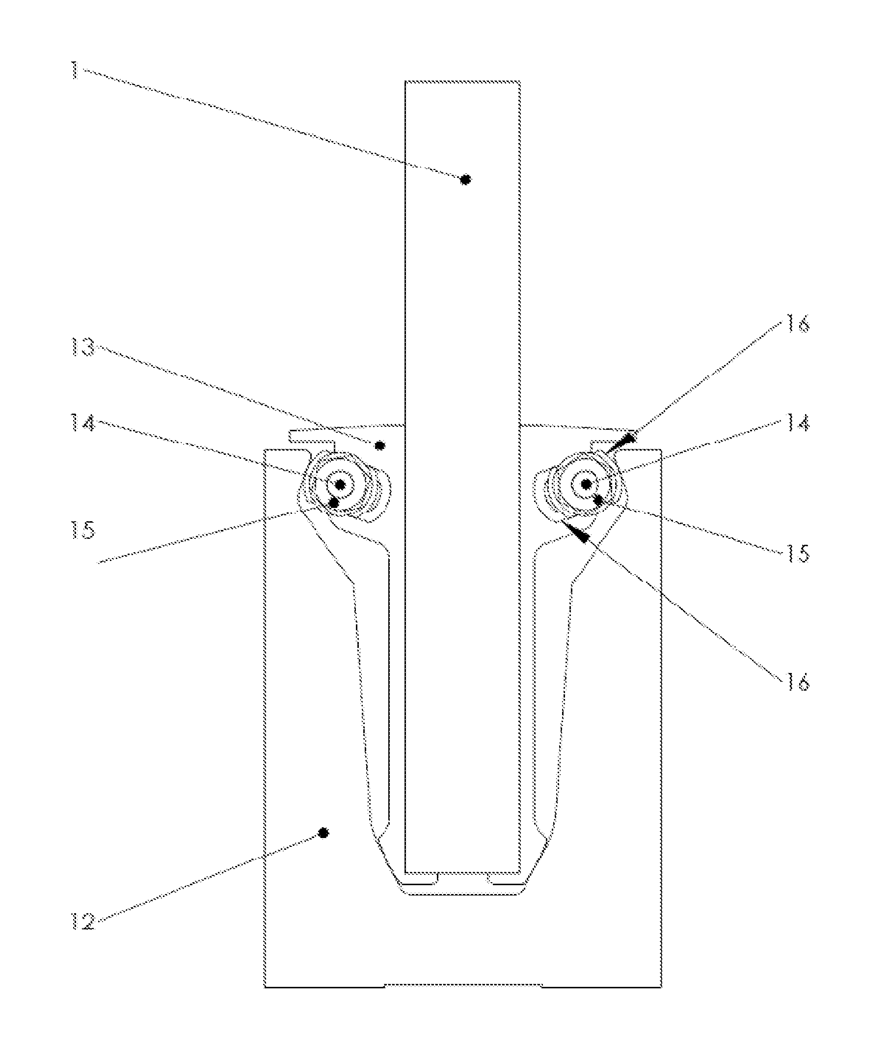 Panel support and adjustment mechanism