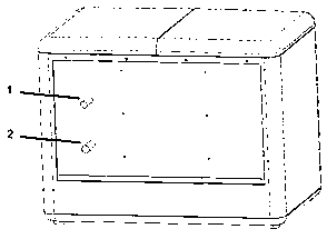 Liquid level sensing device of beer machine