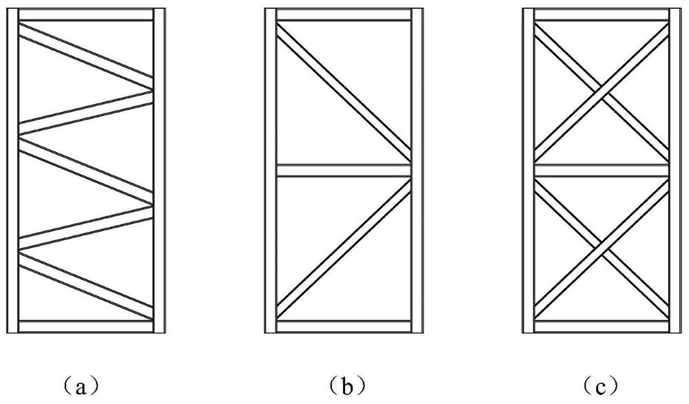 Steel-solid waste concrete combined bearing platform with composite structure and construction method thereof