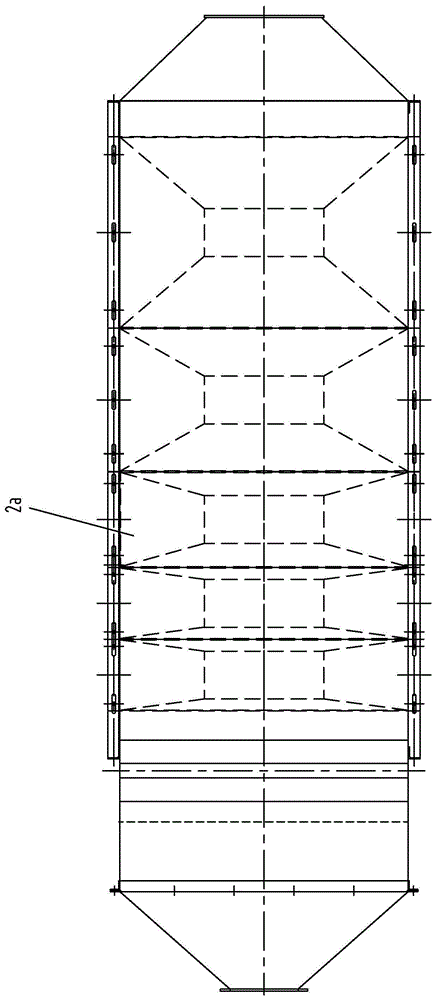 A kind of continuous multi-stage air separation and classification method of concrete dry aggregate