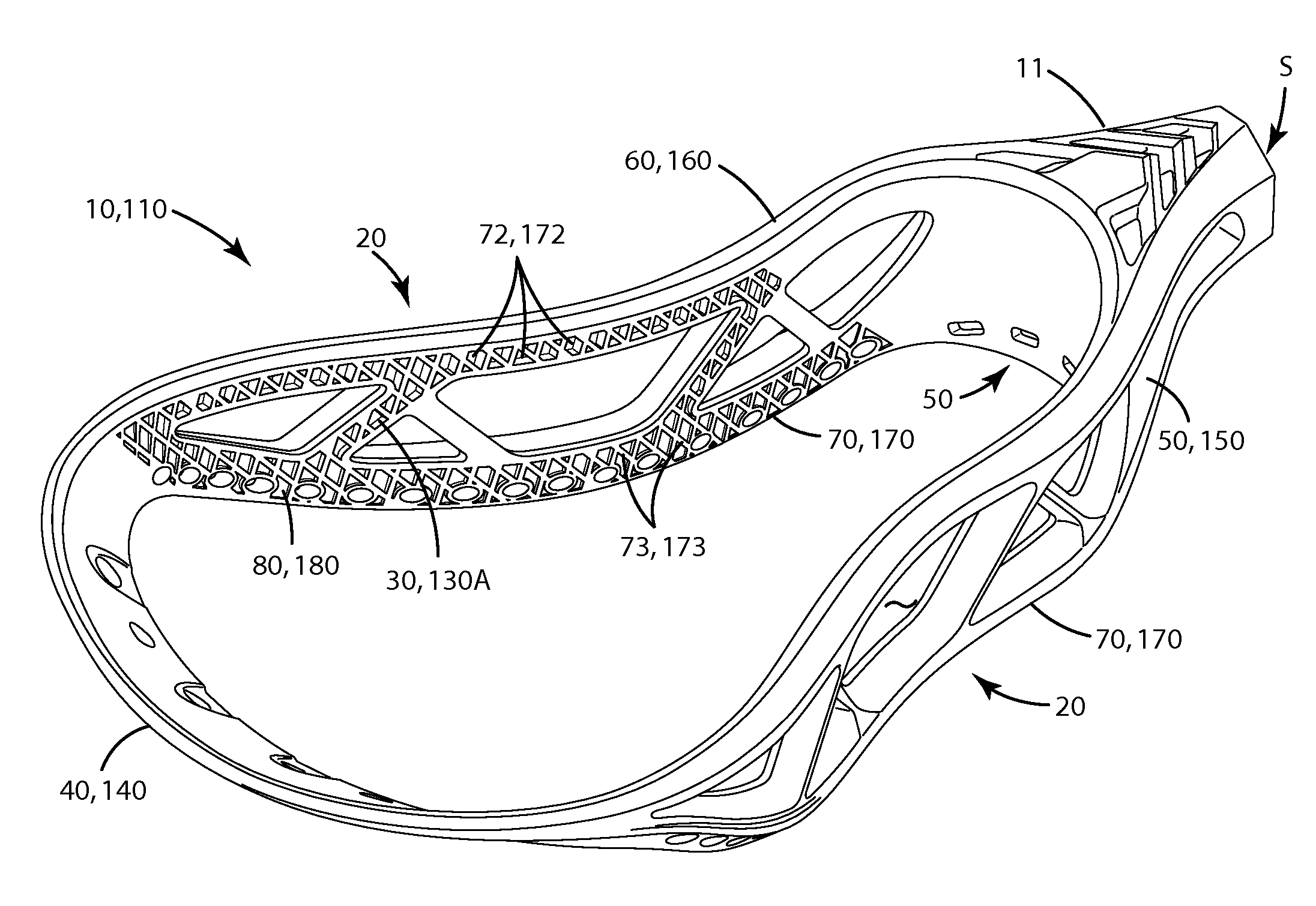 Lacrosse head