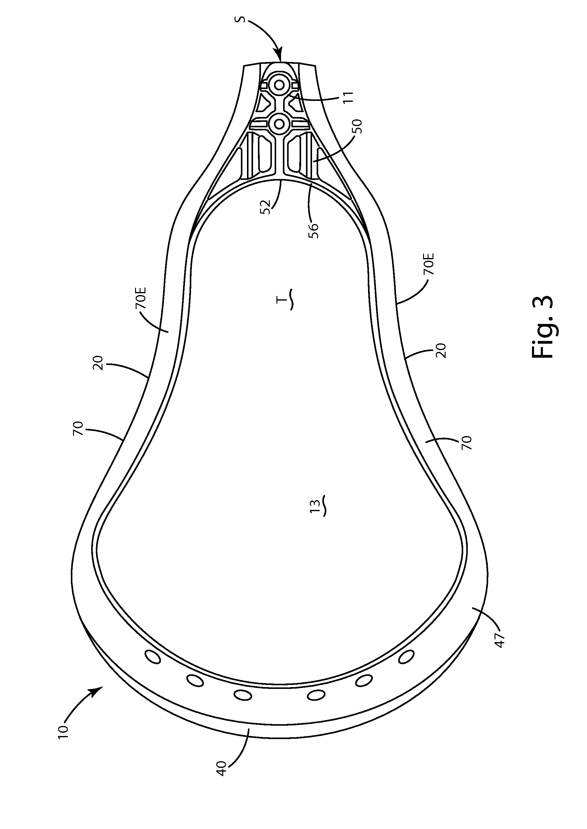 Lacrosse head