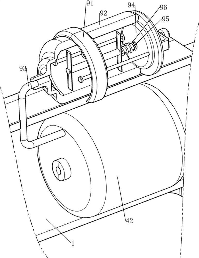 Expandable medicine applying device for anorectal department