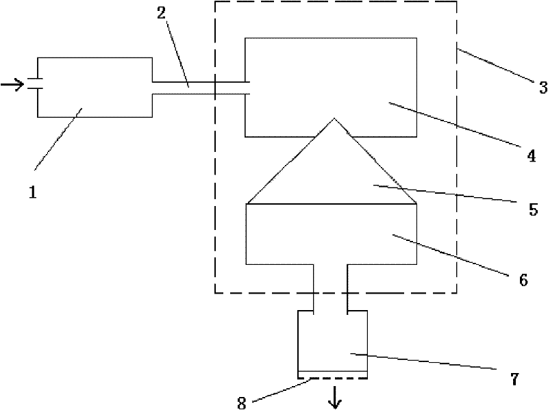 Modified chopped fiber of permanent porous high-moisture-absorption quick-drying terylene and preparation method thereof