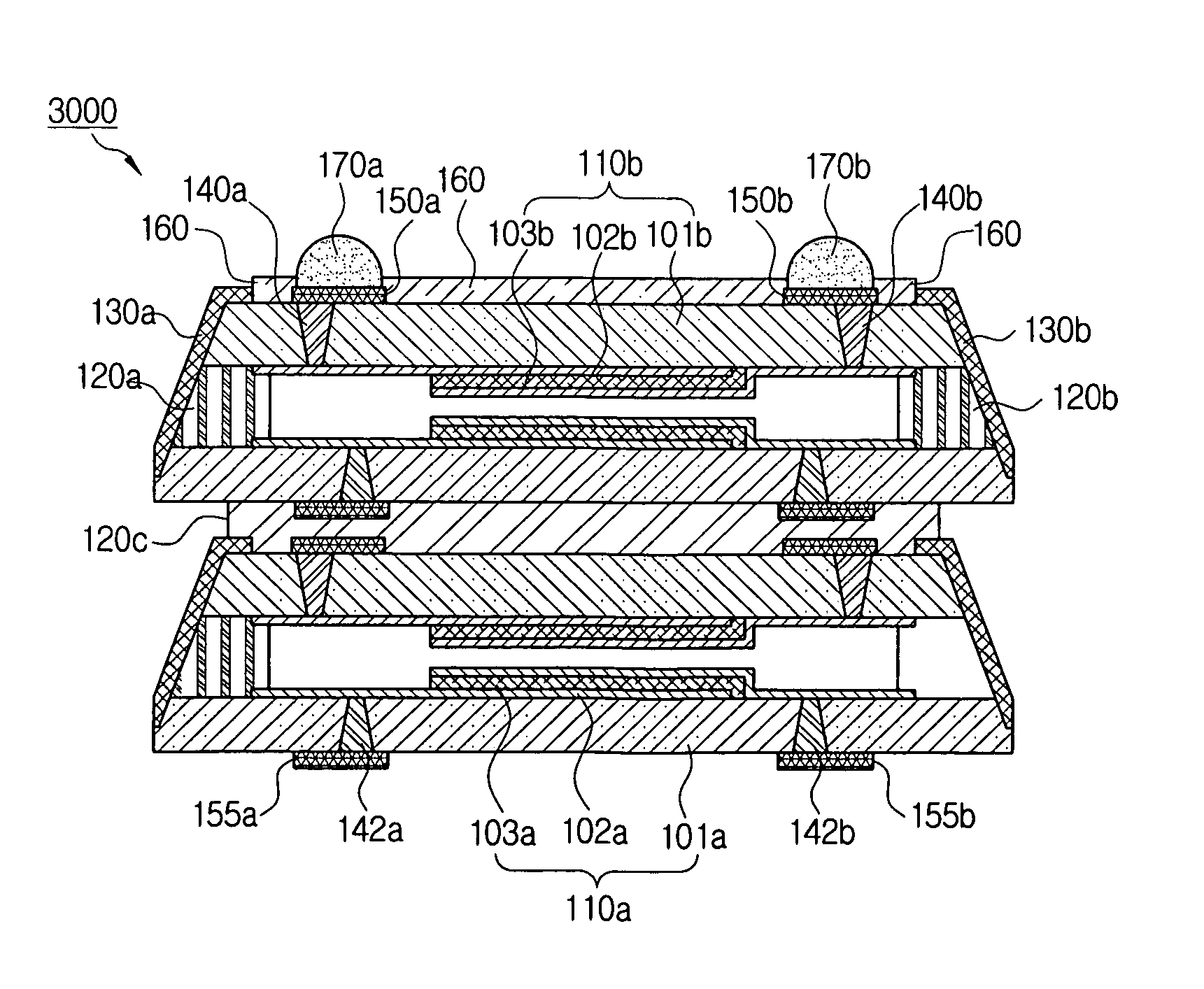 Micro-package, multi-stack micro-package, and manufacturing method therefor