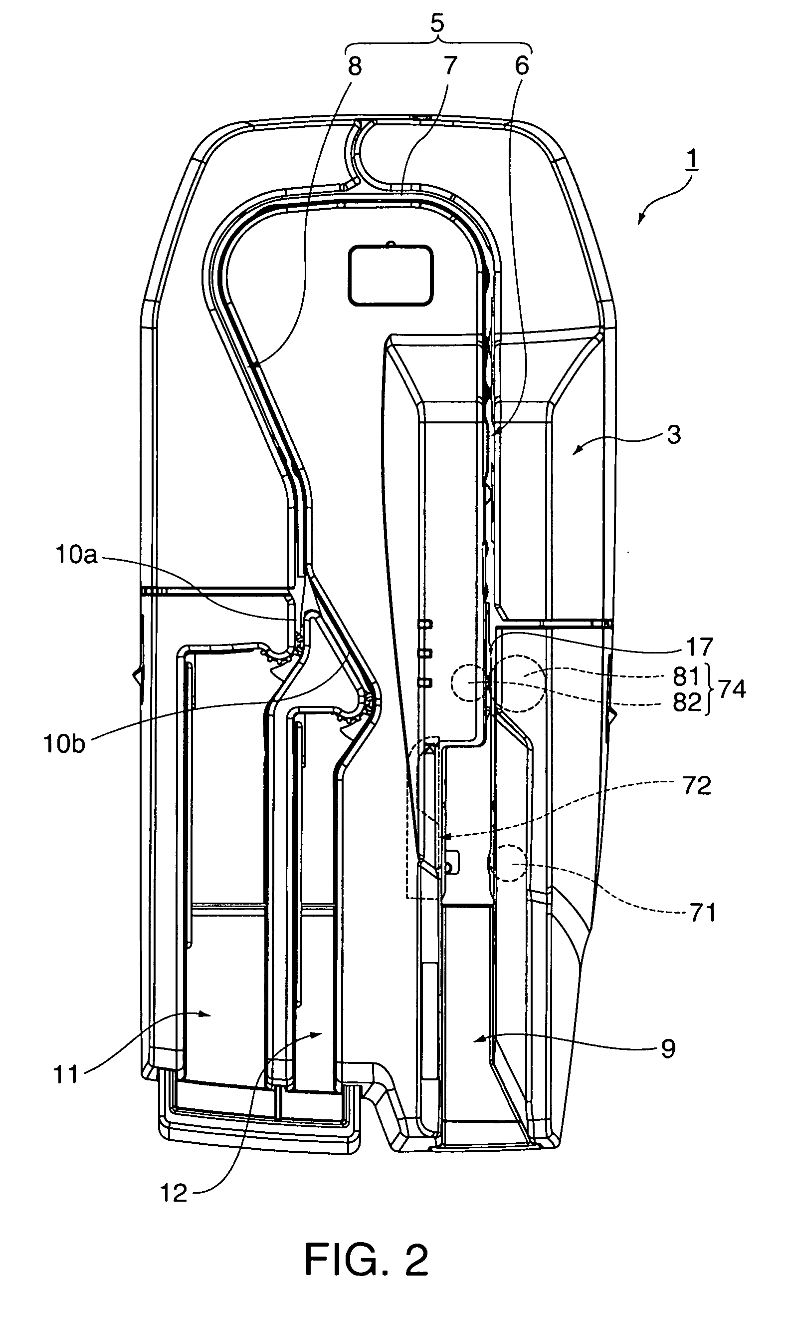 Media separating and feeding device and media processing device