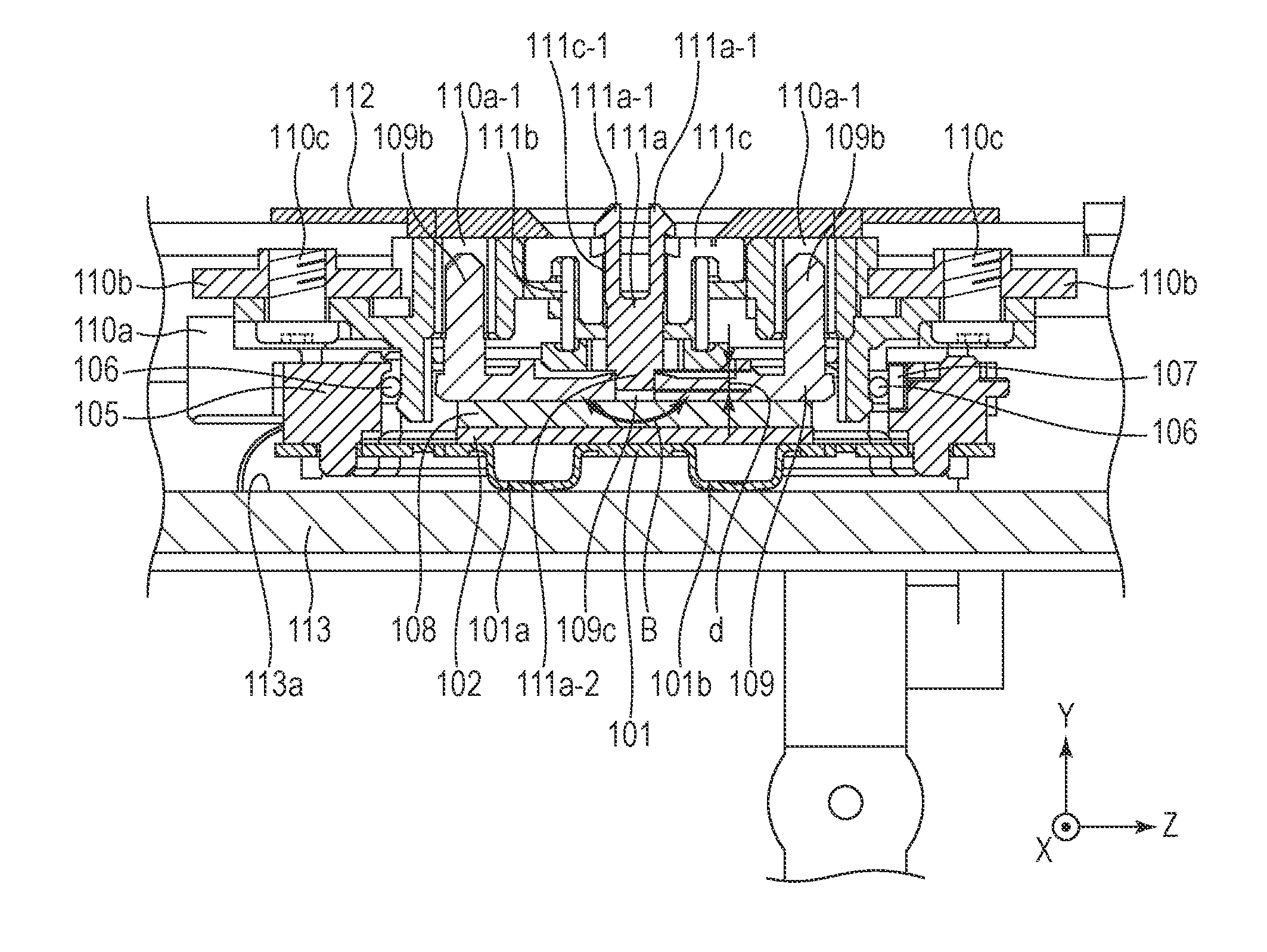 Vibration wave motor