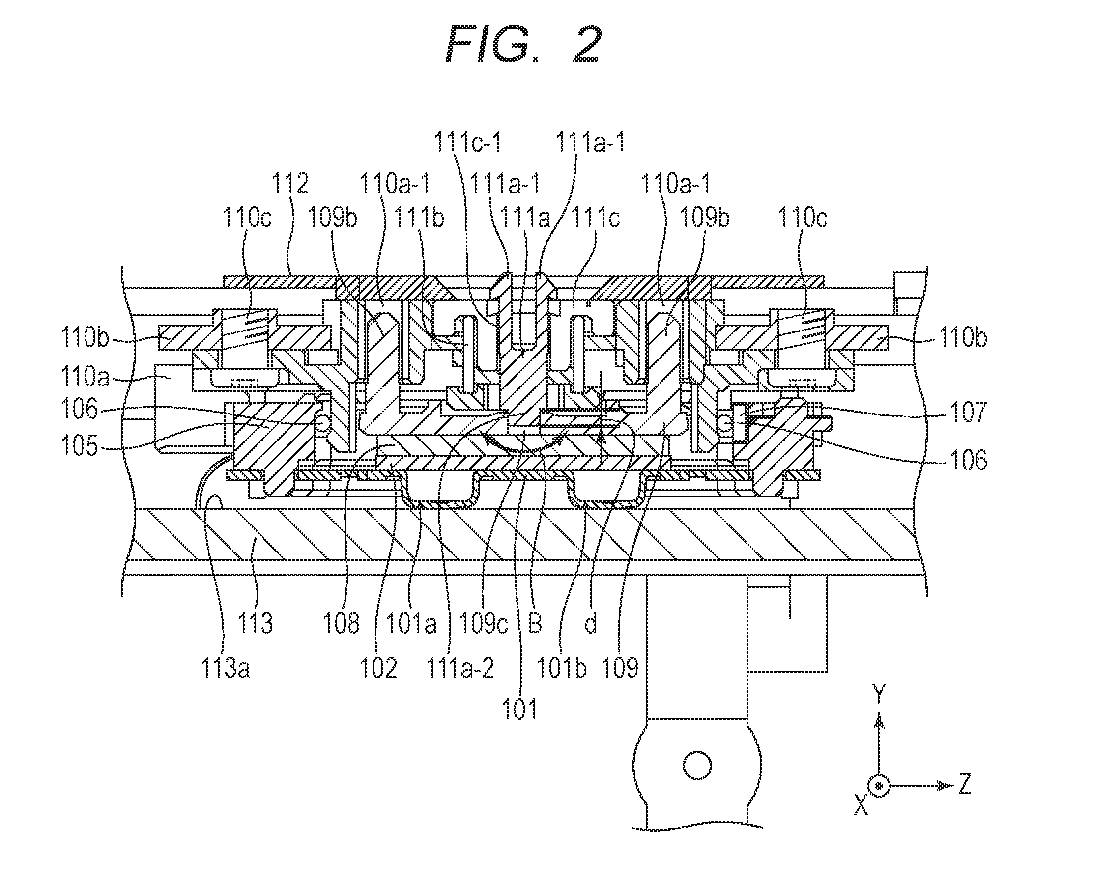 Vibration wave motor