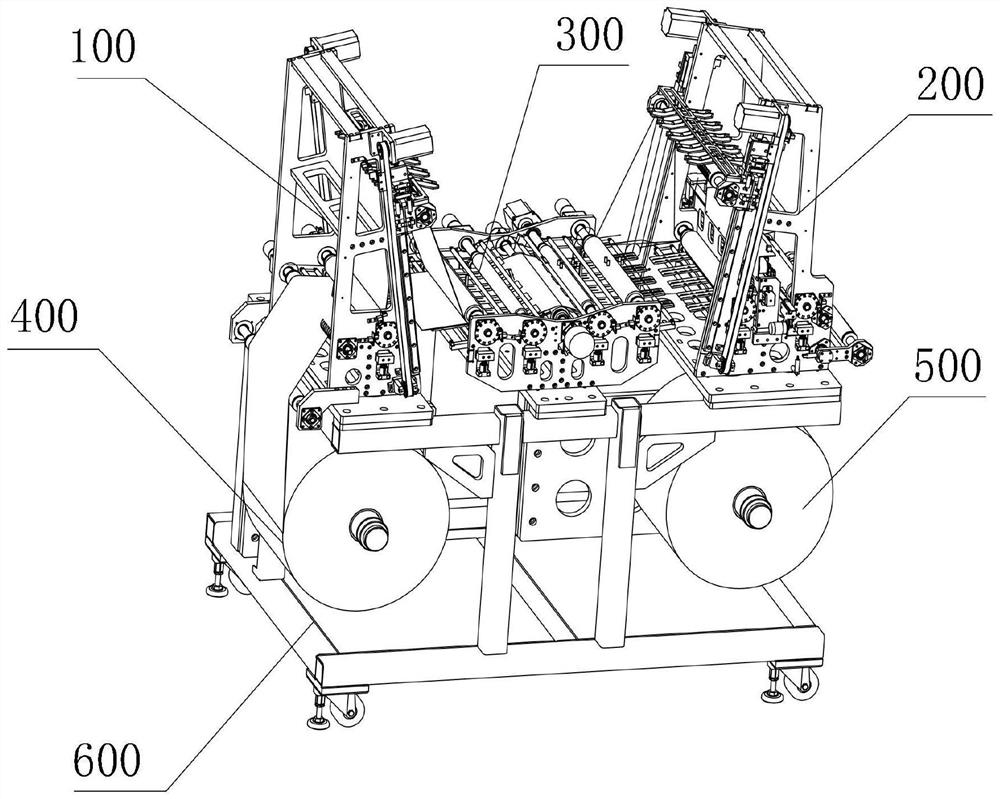 Printer with temporary storage paper feeding structure