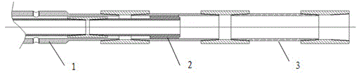 Double-tube jet flow uniform steam injection technology for horizontal well and assorted tool