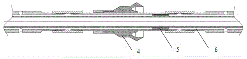 Double-tube jet flow uniform steam injection technology for horizontal well and assorted tool