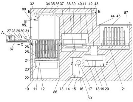 Medical glass sheet cleaning and sterilizing treatment method