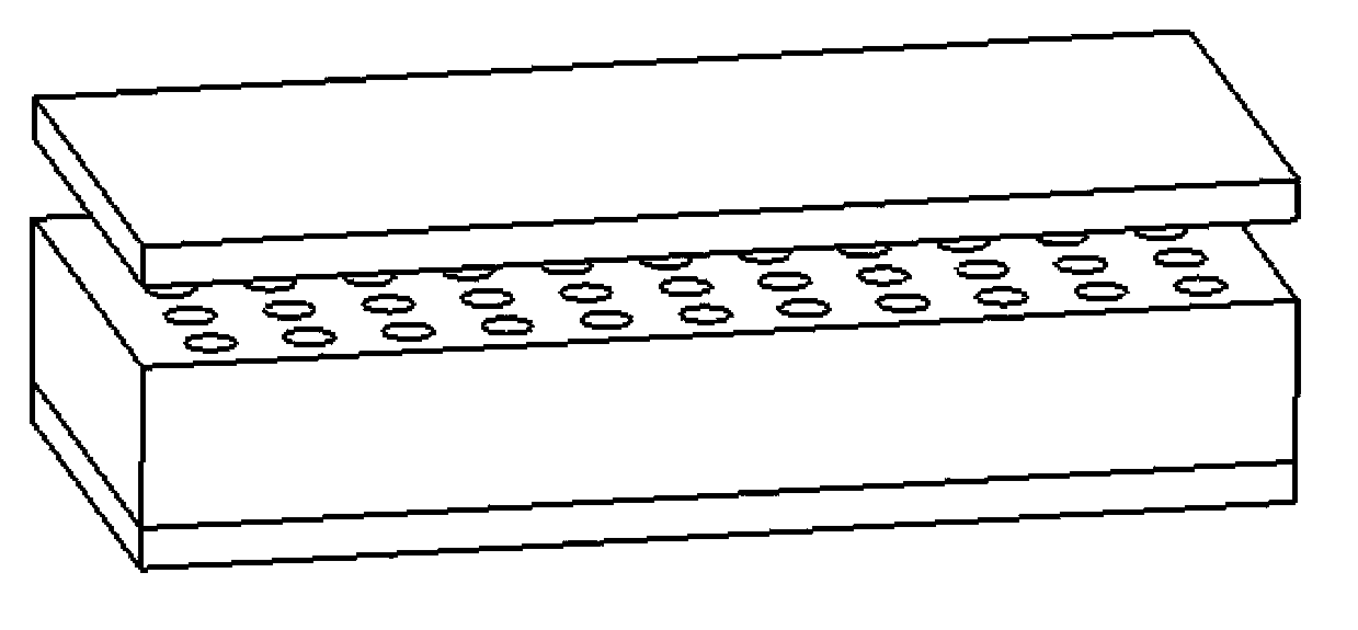 High-power nanometer friction generator and manufacturing method thereof