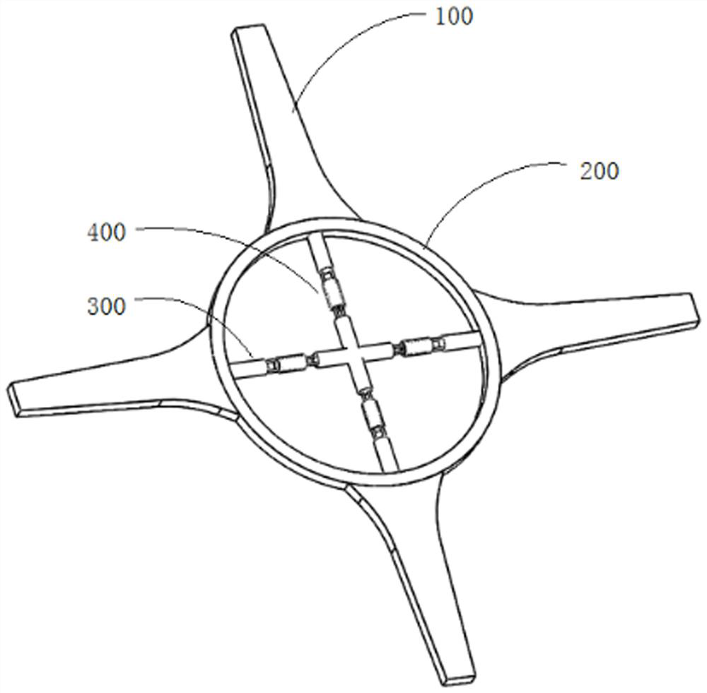 Ring elastic buffer piece