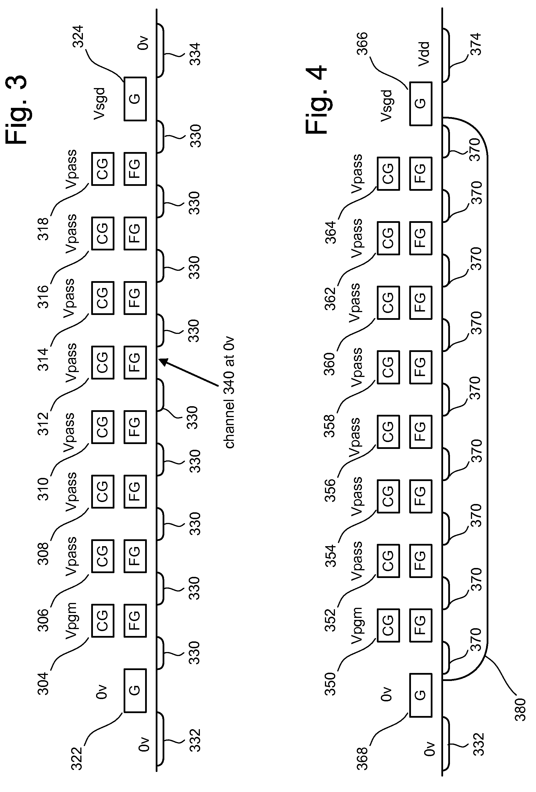 Non-volatile storage system with transitional voltage during programming