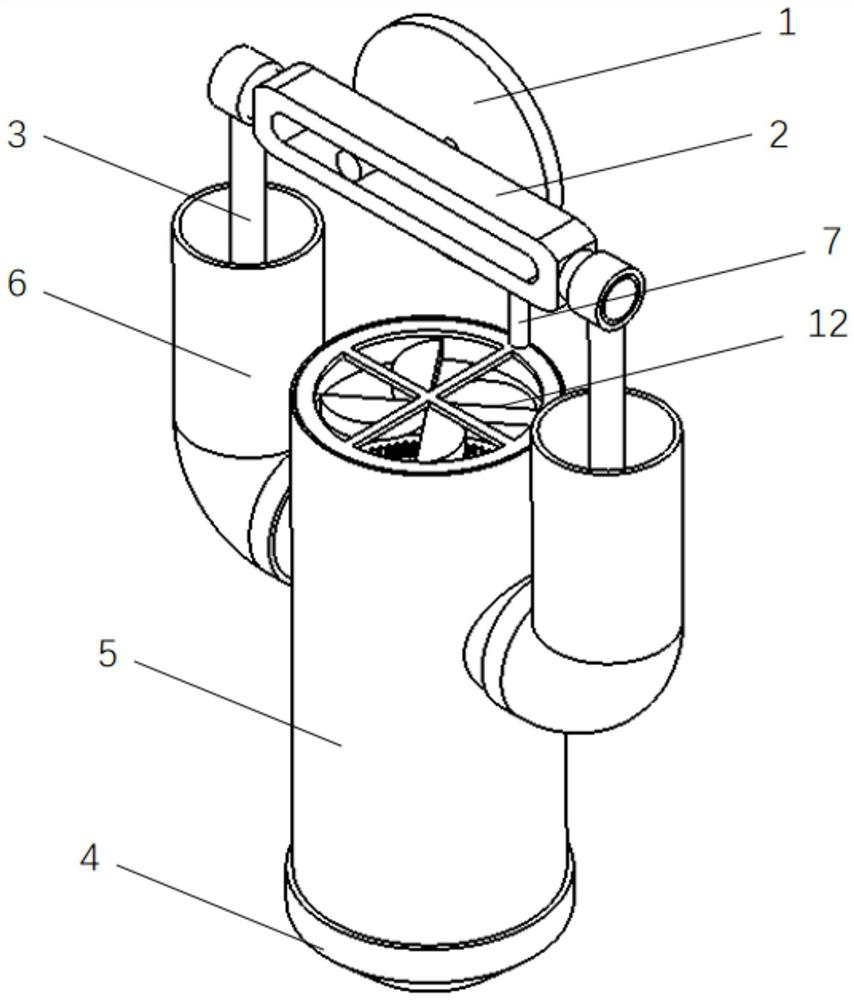 Vortex ring exciter based on negative pressure cutoff