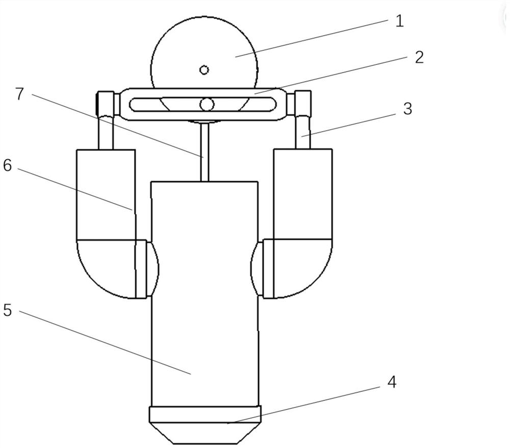 Vortex ring exciter based on negative pressure cutoff