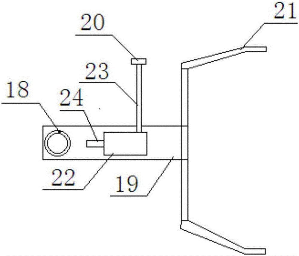 Traction type all-in-one machine integrating forest residue picking, crushing and compression