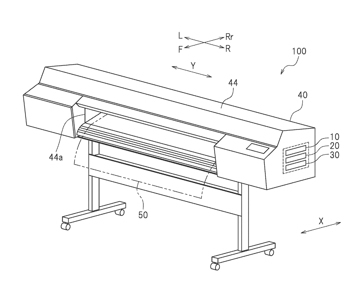 Inkjet printer and inkjet recording method