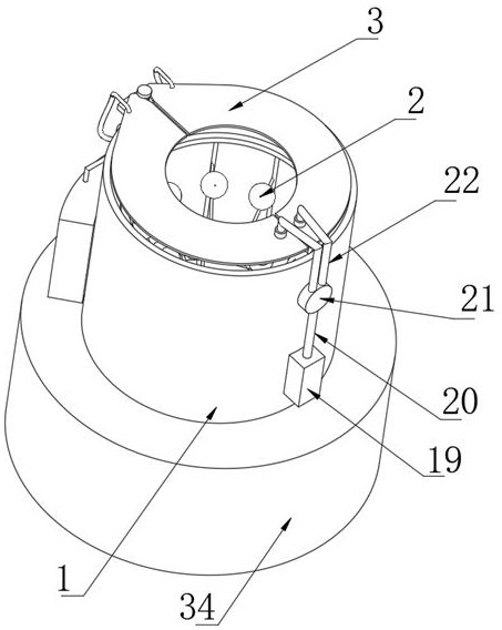 A flowerpot for convenient adjustment of soil compactness and soil moisture