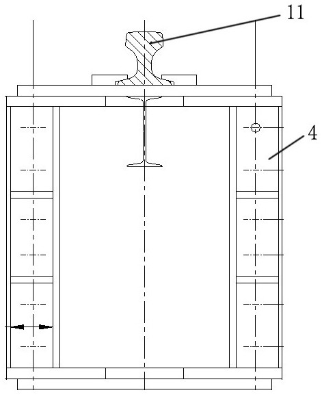 Construction method of hoisting new condenser based on gantry and Rausinger device