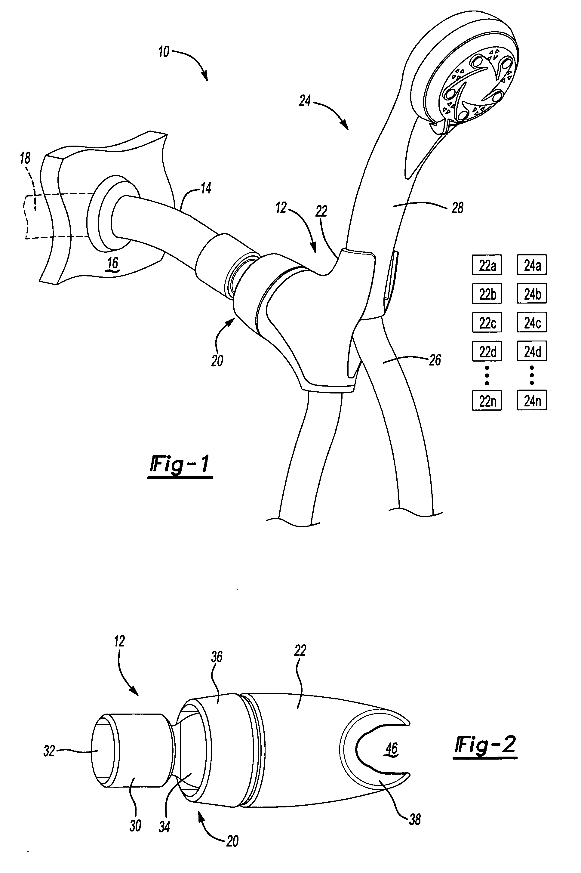 Adjustable mount for showerhead