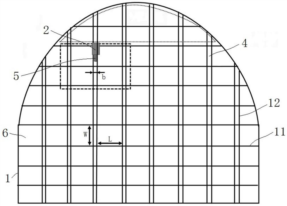 High pressure abrasive water jet tunneling method