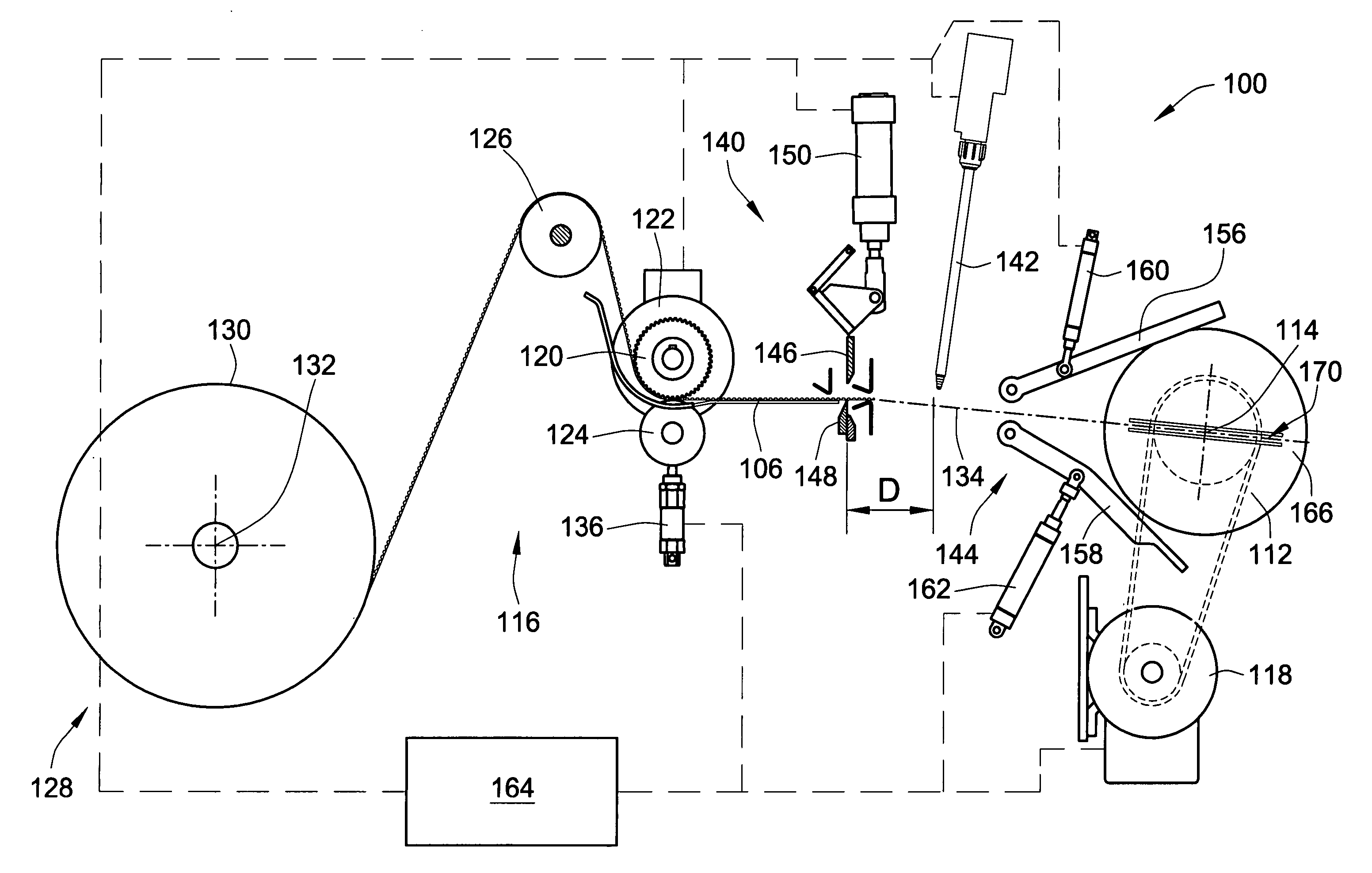 Method and apparatus for winding a filter media pack