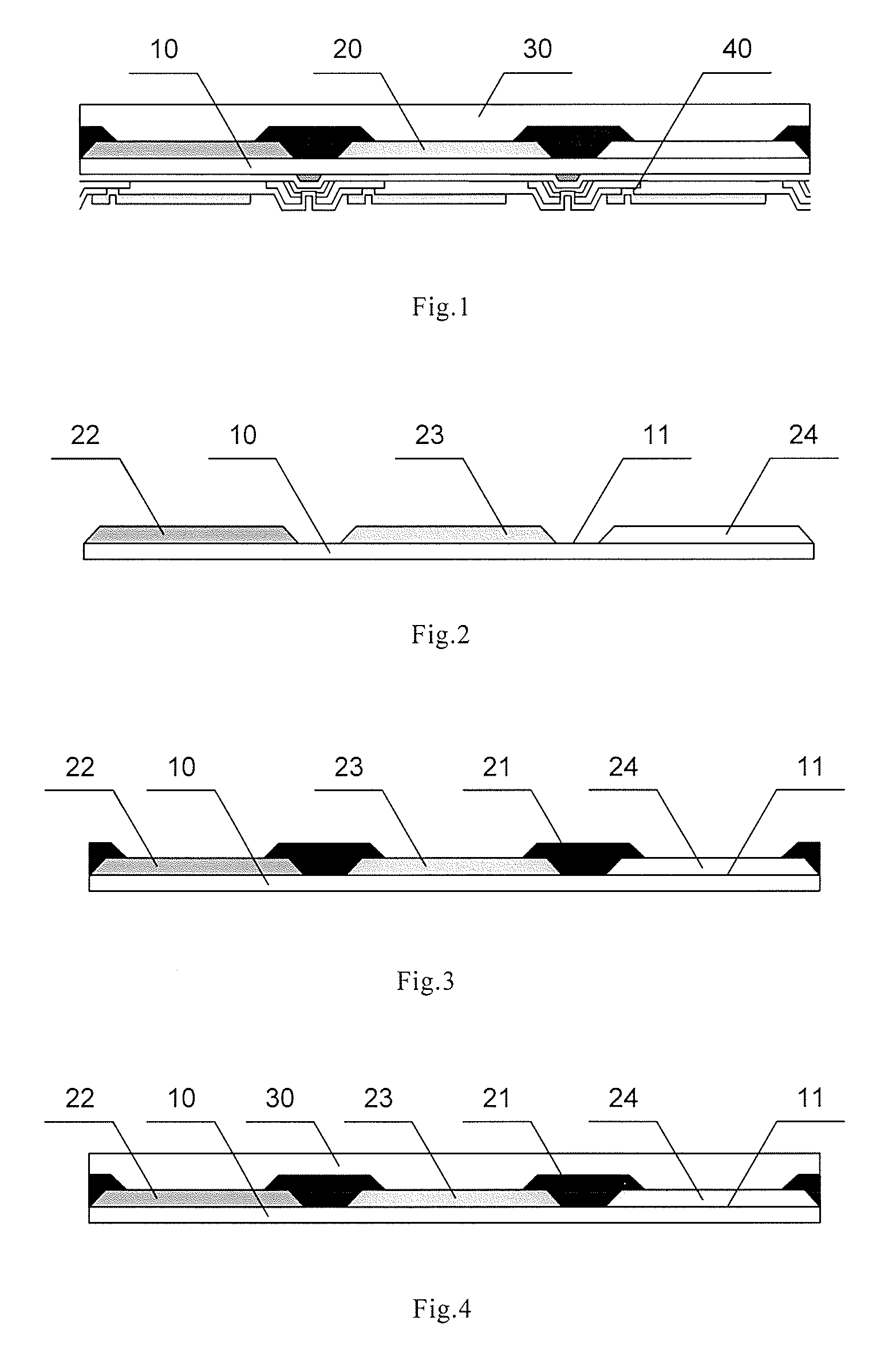 Substrate of a liquid crystal display panel, liquid crystal panel and manufacturing method thereof