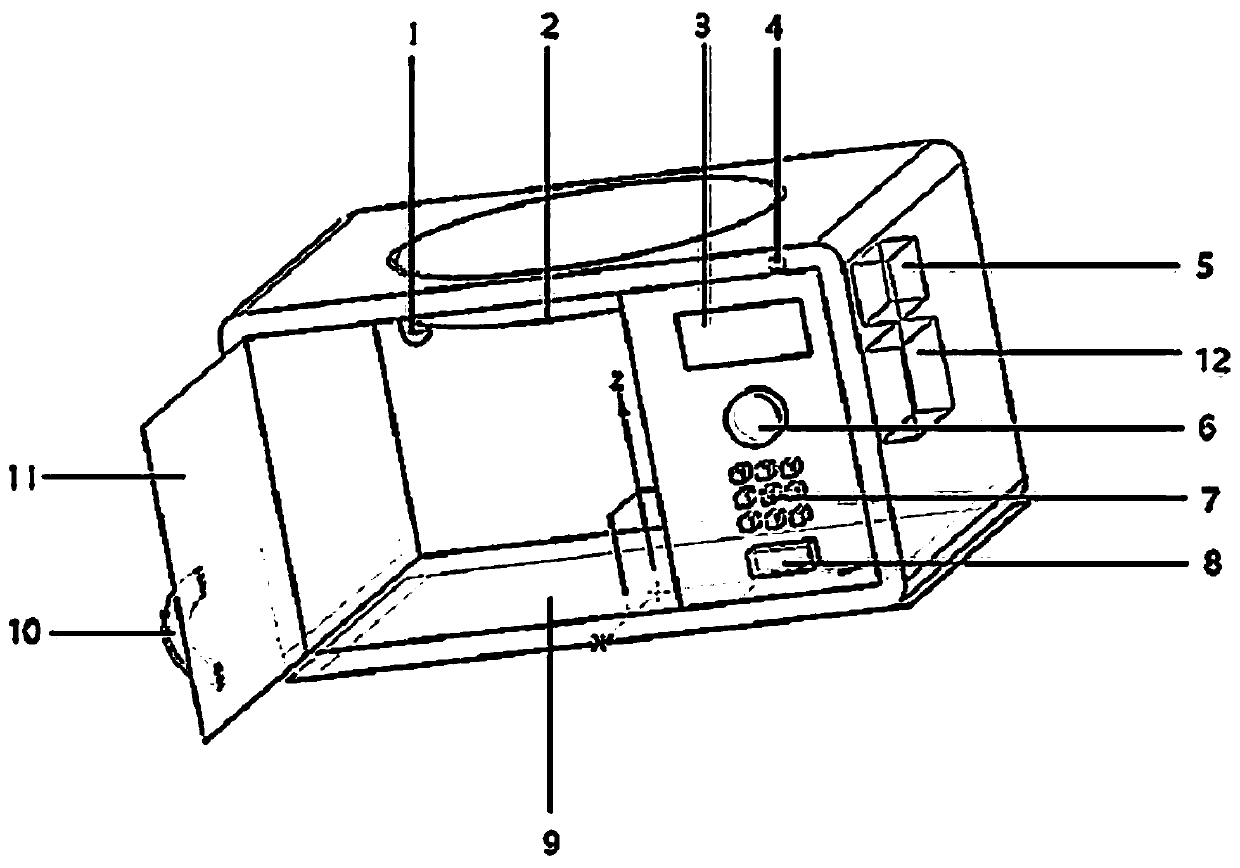 Intelligent microwave heating method and device