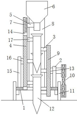 A seeding machine for agricultural cultivation