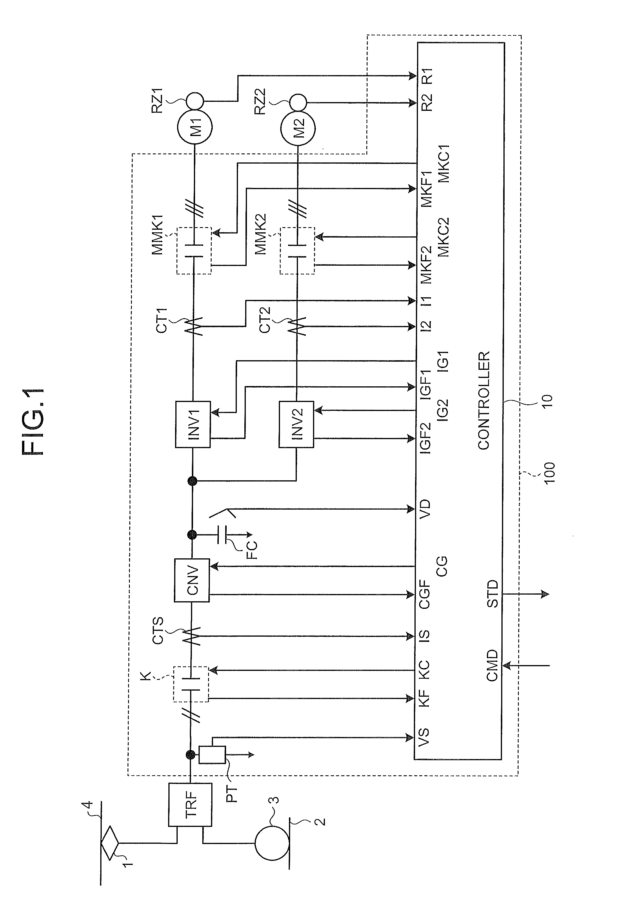 Motor controlling apparatus