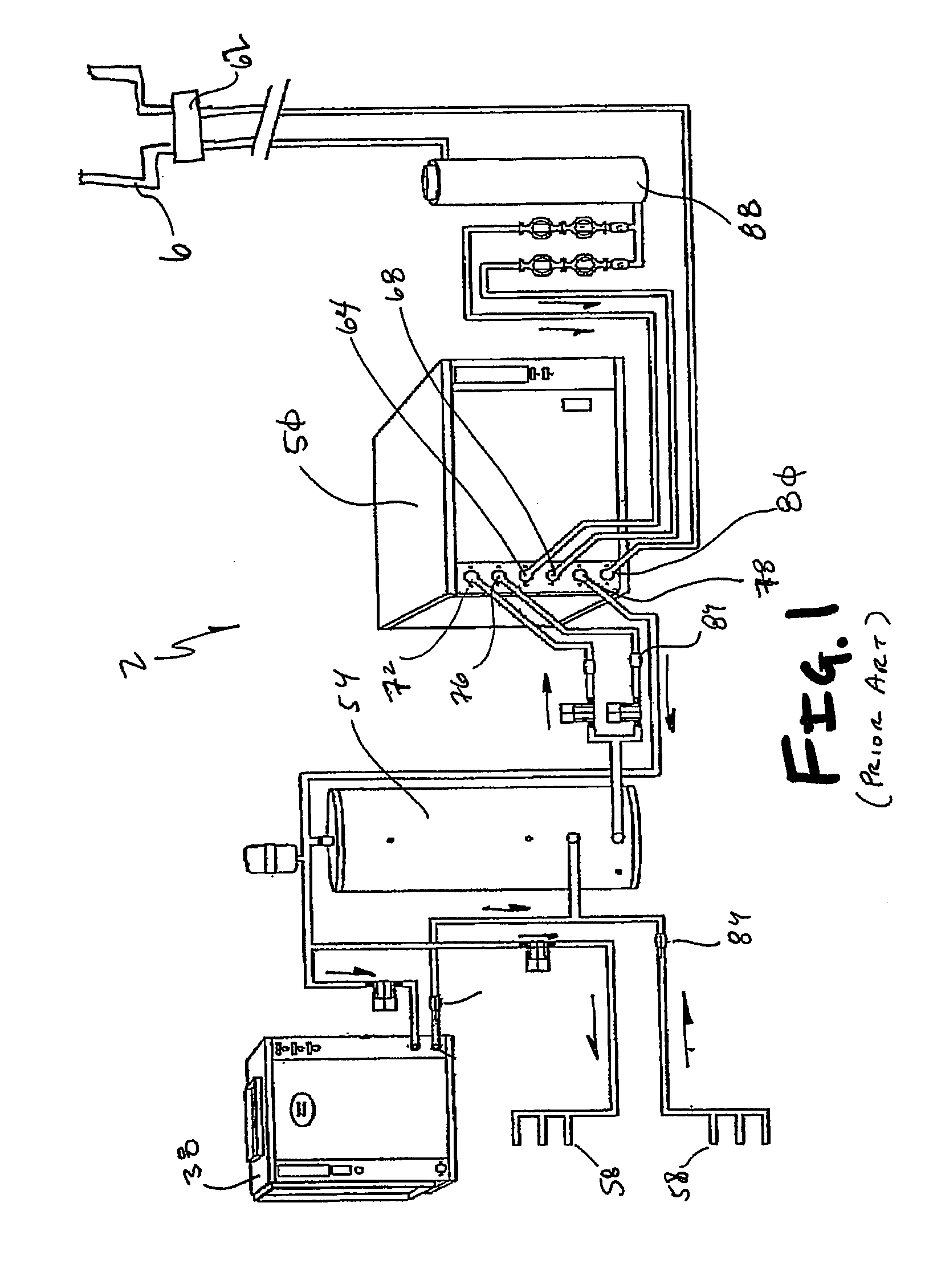 Self contained water-to-water heat pump