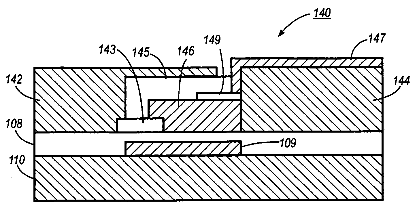 Electronic device and methods for fabricating an electronic device